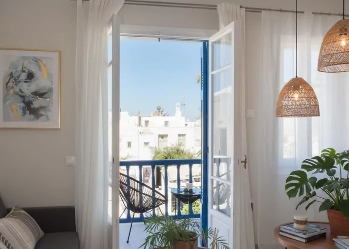 Ferienhaus Stylish Maisonette With Beautiful Terrace Mykonos Town